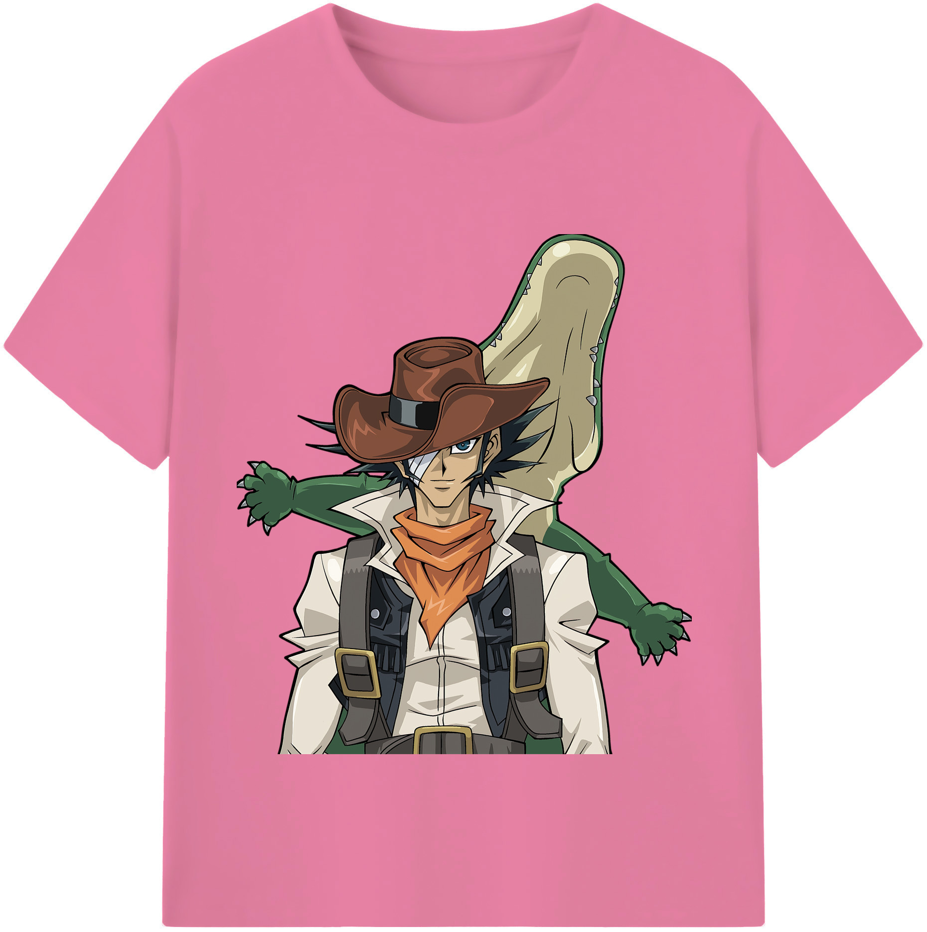 （画像用） 遊☆戯☆王 Yu-Gi-Oh! 綿100％半袖Tシャツ（フロントプリント）